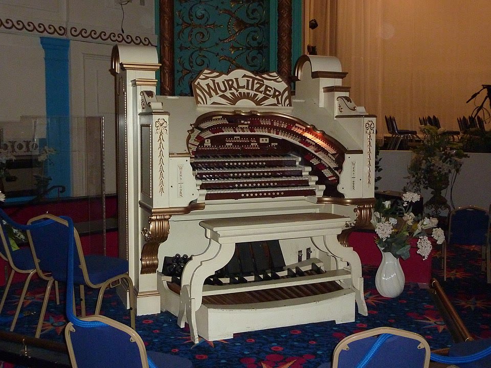 Speeltafel van een Wurlitzer-theaterorgel