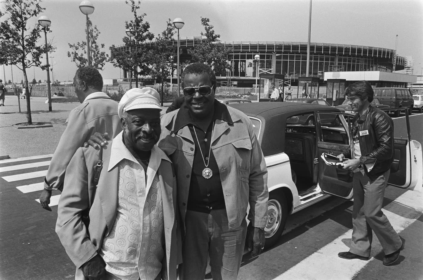 Count Basie en Oscar Peterson op Schiphol