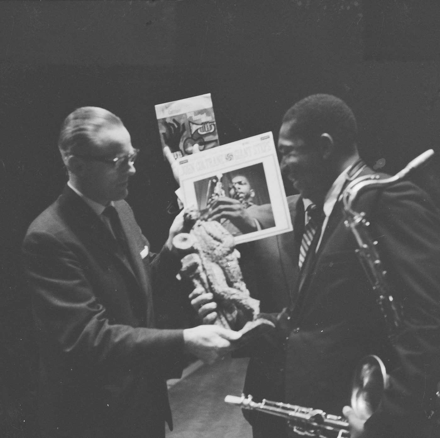 John Coltrane krijgt een Edison in het Concertgebouw