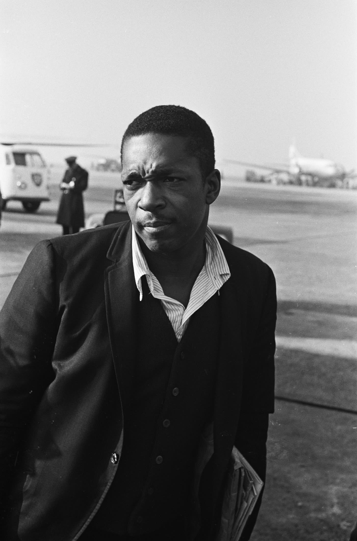 John Coltrane op Schiphol