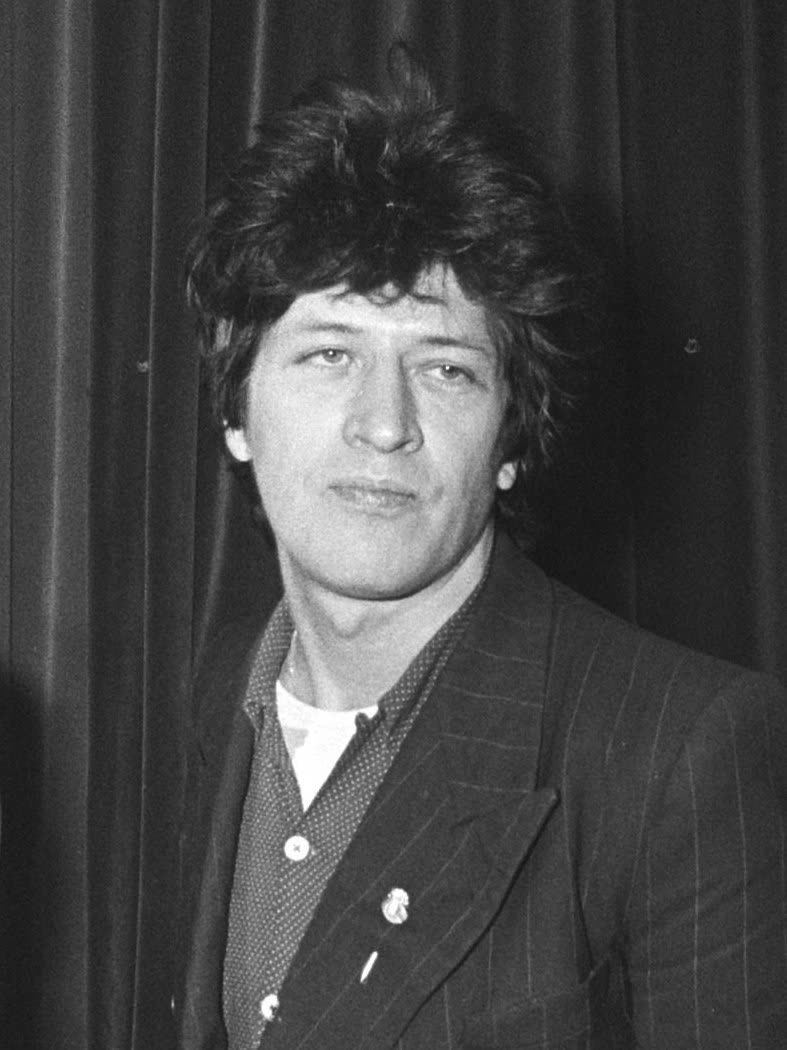 Herman Brood in 1979, het jaar waarin Corbijn Nederland verliet. Hij bleef hem fotograferen tot Brood in 2001 overleed.