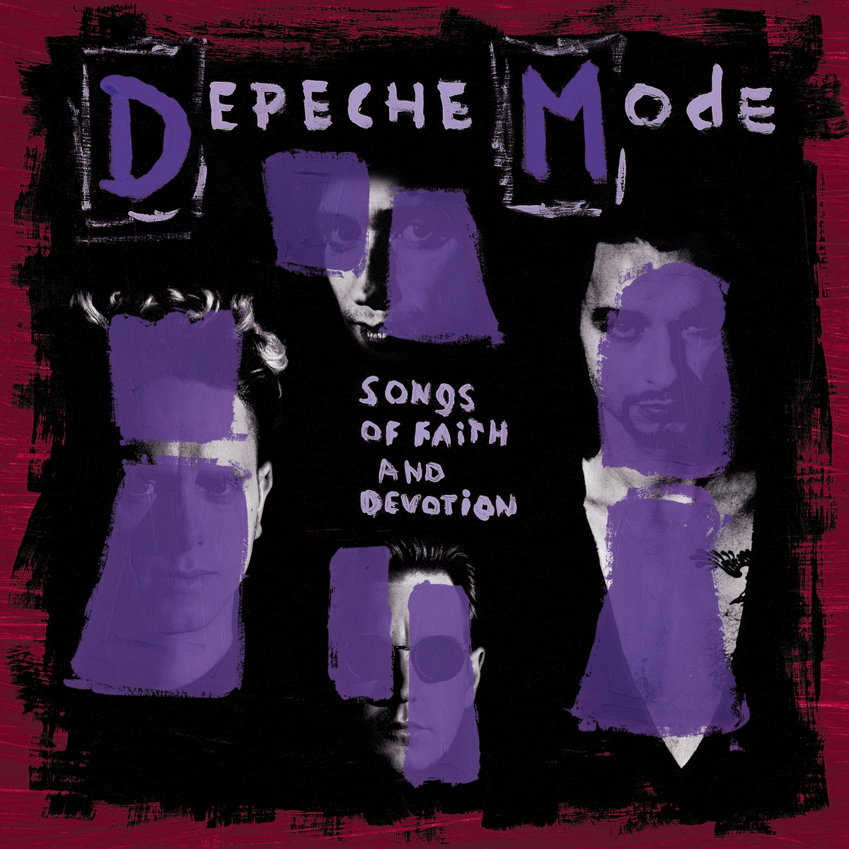 Songs of Faith and Devotion uit 1993, ontworpen door Corbijn.