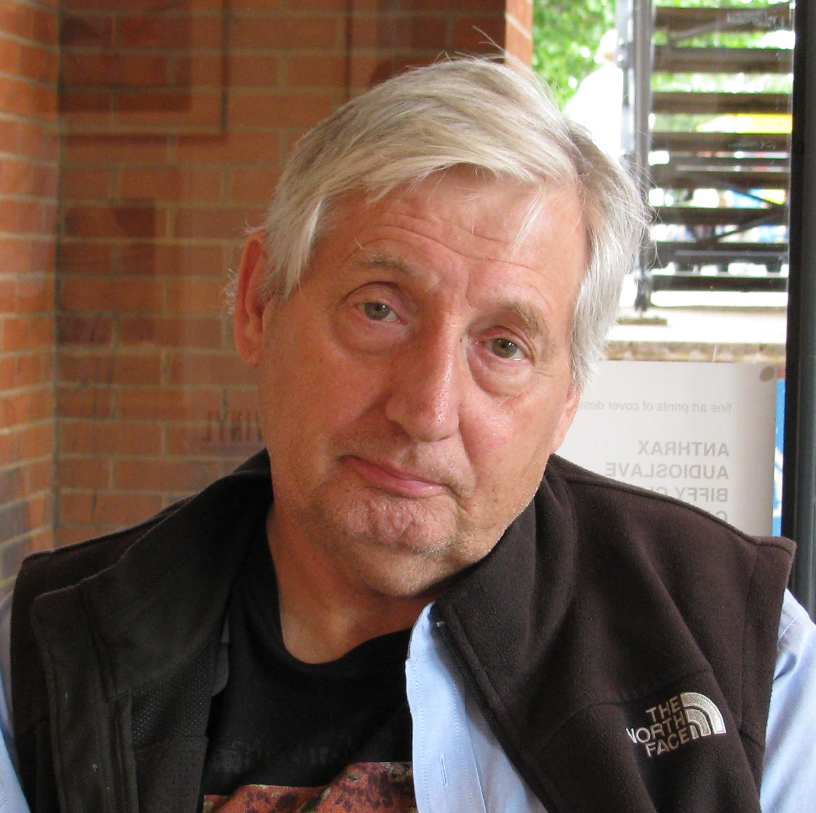 Storm Thorgerson in 2010. Hij ontwierp hoezen tot zijn dood in 2013.