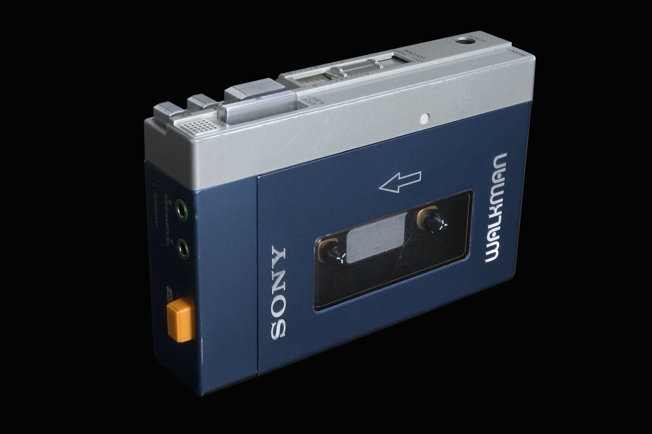 Een Sony Walkman TPS-L2 uit 1979, het soort apparaat waar Peter Quill zijn mixtape in draait.