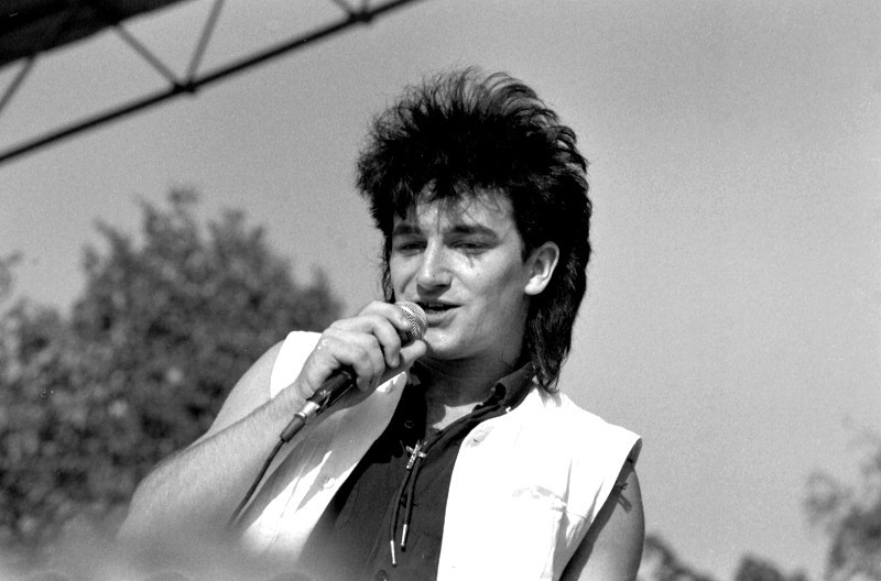 Bono in 1983.