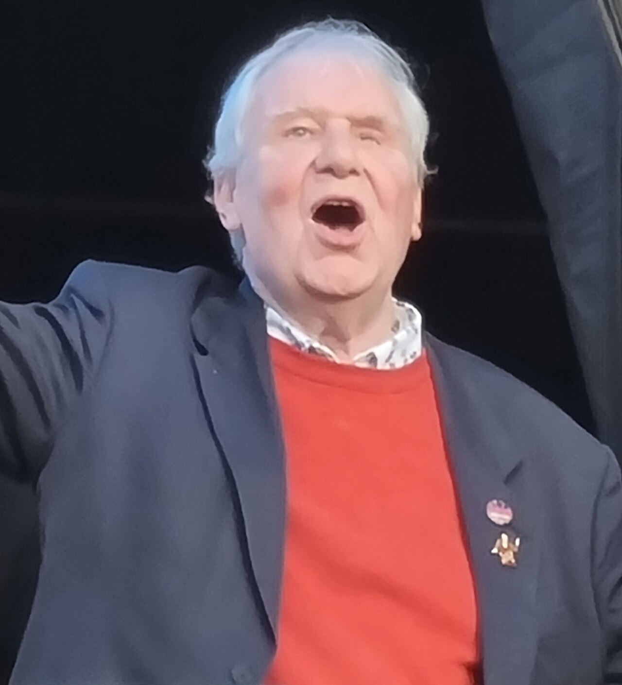 Terri Hooley, oprichter van Good Vibrations, jaren later.